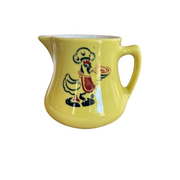 Vintage Chicken Delight Restaurant Creamer Erica JE Heath RARE 1960s Collectible - Picture 2 of 10